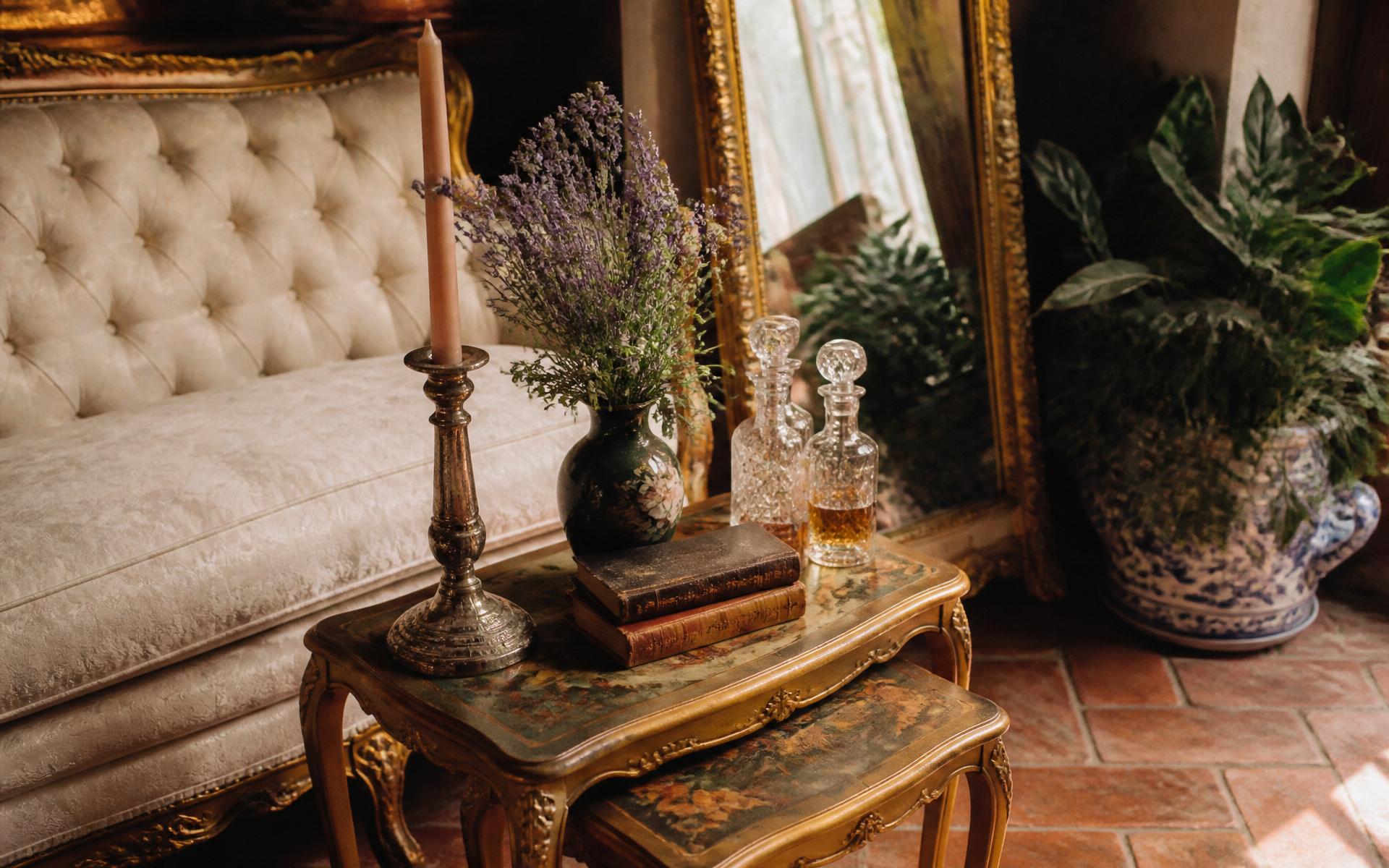 A layered, collected vintage interior styled by Kindred Studios